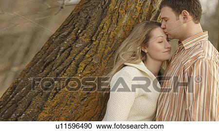 Stock Image - Couple enjoying each other . Fotosearch