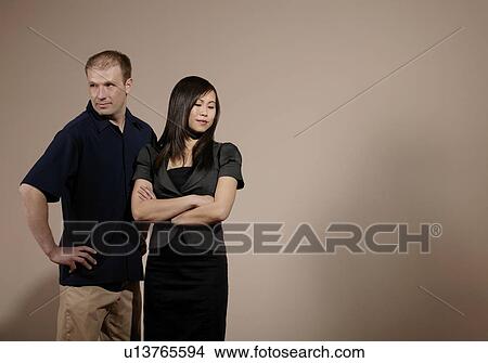Couple in a disagreement View Large Photo Image Picture - Couple in a disagreement. Fotosearch