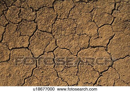 Stock Image - Cracked earth. Fotosearch