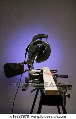 Stock Image - Electric circular saw. Fotosearch