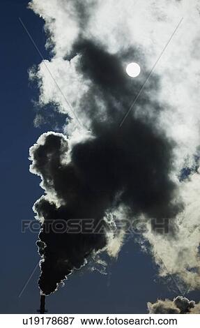 Stock Photo - Factory smoke. Fotosearch