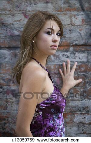 Stock Photo - Female portrait. Fotosearch