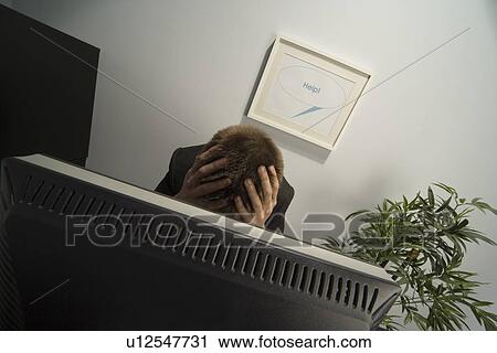 Frustrated businessman View Large Photo Image Stock Image - Frustrated businessman. Fotosearch
