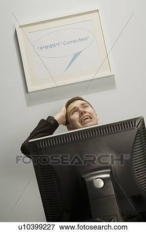 Frustrated businessman View Large Photo Image Stock Photo - Frustrated businessman. Fotosearch