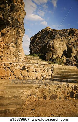 Stock Photo - Levels of stone and stairs. Fotosearch