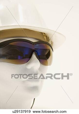 Stock Photo - Mannequin displaying sunglasses. Fotosearch
