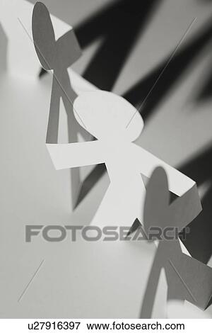 Paper doll figures View Large Photo Image Stock Photo - Paper doll figures. Fotosearch