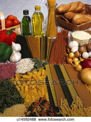 Pasta display View Large Photo Image Stock Photo - Pasta display. Fotosearch