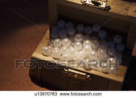 Pearls in a box View Large Photo Image Stock Image - Pearls in a box. Fotosearch