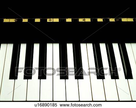 Piano keys View Large Photo Image Stock Photography - Piano keys . Fotosearch