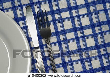 Stock Image - Place setting. Fotosearch