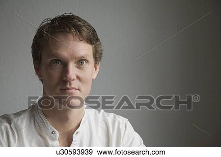 Stock Photo - Portrait of a man. Fotosearch