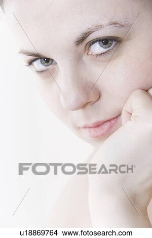 Portrait of a woman View Large Photo Image Picture - Portrait of a woman . Fotosearch