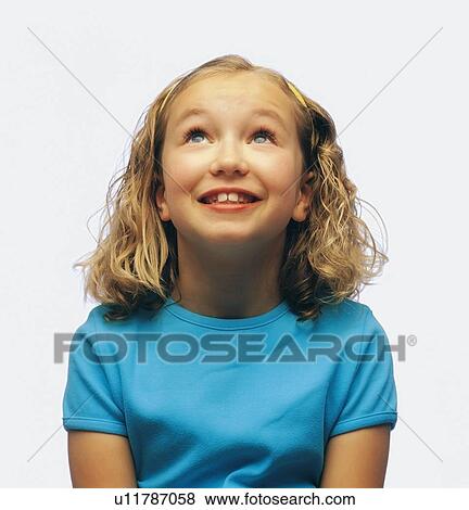 Portrait of smiling girl View Large Photo Image Stock Photo - Portrait of smiling girl. Fotosearch