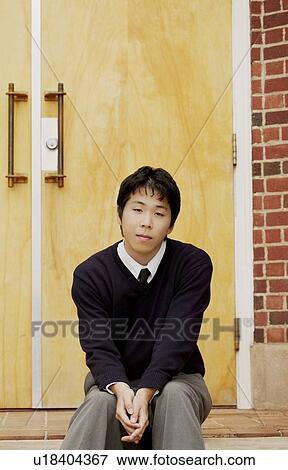 Stock Photo - Private school student. Fotosearch