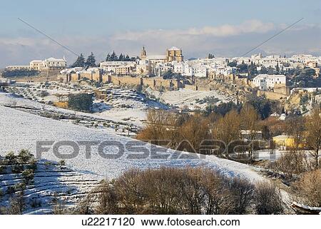 Stock Image - Ronda in Málaga, Spain. Fotosearch