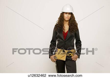 Tradeswoman View Large Photo Image Stock Image - Tradeswoman. Fotosearch
