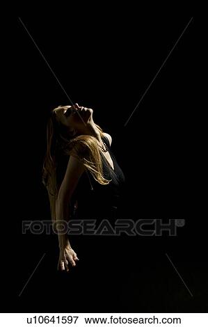 Woman dancing View Large Photo Image Stock Photo - Woman dancing. Fotosearch