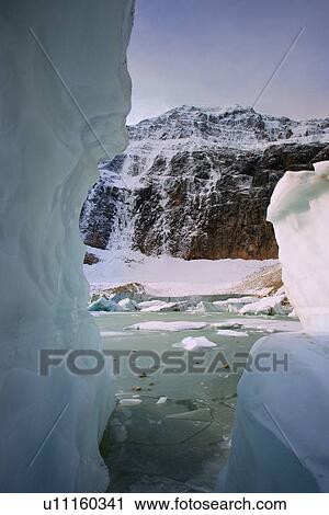 Angel Glacier, Mount Edith Cavell, Jasper National Park, Alberta, Canada View Large Photo Image Stock Image - Angel Glacier, Mount Edith Cavell, Jasper National Park, Alberta, Canada. Fotosearch
