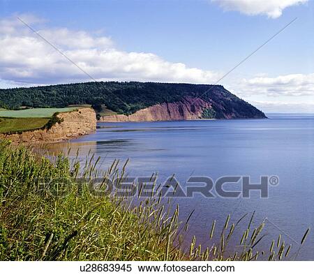 Stock Photography - Bay of Fundy, Nova Scotia. Fotosearch