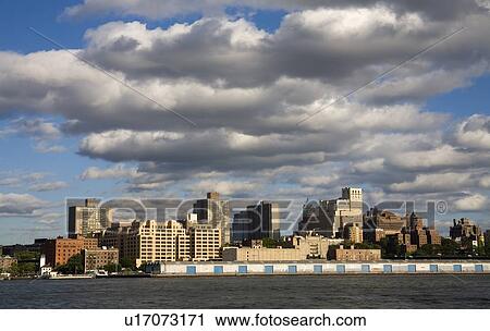 Brooklyn Heights Skyline viewed from Lower Manhattan, New York City, New York, USA View Large Photo Image Stock Image - Brooklyn Heights Skyline viewed from Lower Manhattan, New York City, New York, USA . Fotosearch