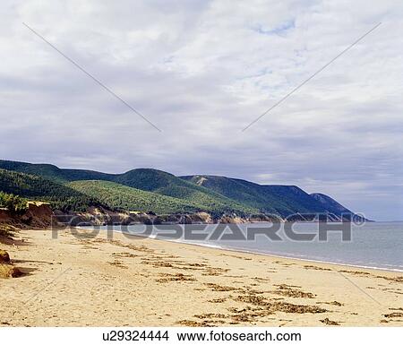 Picture - Cabot's Landing, Cape Breton, Nova Soctia. Fotosearch