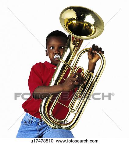Child playing baritone View Large Photo Image Stock Image - Child playing baritone. Fotosearch
