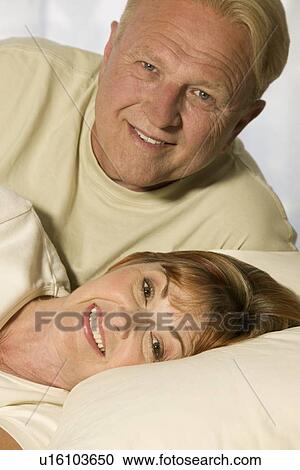 Closeup of retired couple together View Large Photo Image Stock Image - Closeup of retired couple together. Fotosearch