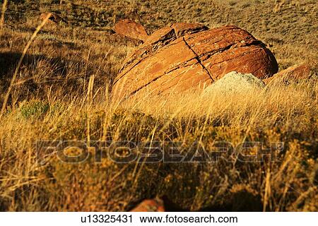 Closeup of rock at Red Rock Coulee View Large Photo Image Stock Image - Closeup of rock at Red Rock Coulee . Fotosearch