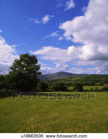 Stock Photography - Co Carlow, Mount Leinster, (From Borris Area), Ireland. Fotosearch