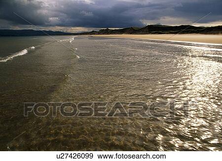 Co Derry, Lough Foyle, Ballymaclary Beach, Ireland View Large Photo Image Stock Photo - Co Derry, Lough Foyle, Ballymaclary Beach, Ireland. Fotosearch
