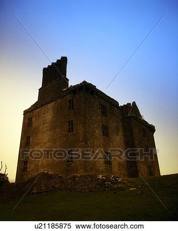 Co Galway, Remains of Glinsk Castle, 1647, Near Ballymoe, Ireland View Large Photo Image Stock Photography - Co Galway, Remains of Glinsk Castle, 1647, Near Ballymoe, Ireland. Fotosearch