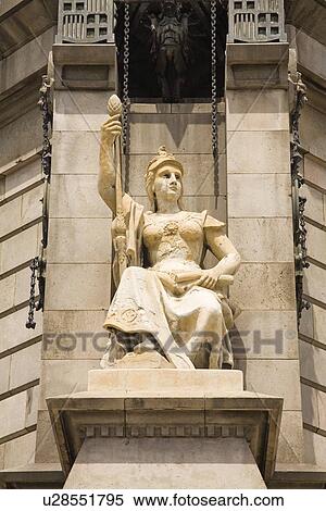 Columbus Monument detail, La Rambla Street, City of Barcelona, Spain View Large Photo Image Stock Photography - Columbus Monument detail, La Rambla Street, City of Barcelona, Spain . Fotosearch