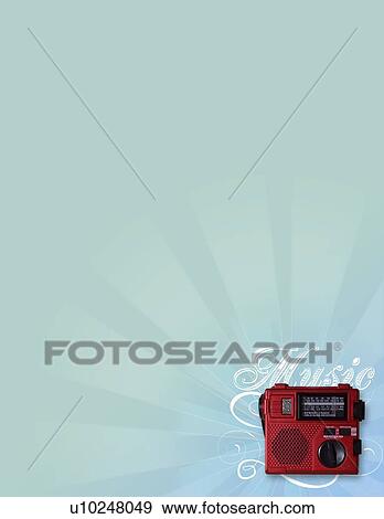 Computer generated background with radio View Large Photo Image Stock Photo - Computer generated background with radio. Fotosearch