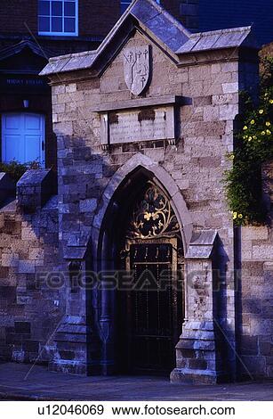 Dublin, entrance gates to Marsh's Library, Ireland View Large Photo Image Stock Photo - Dublin, entrance gates to Marsh's Library, Ireland. Fotosearch