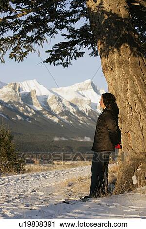 Stock Image - Enjoying the view. Fotosearch