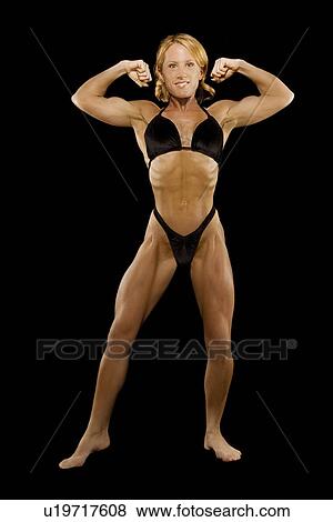 Female bodybuilder View Large Photo Image Stock Photo - Female bodybuilder. Fotosearch
