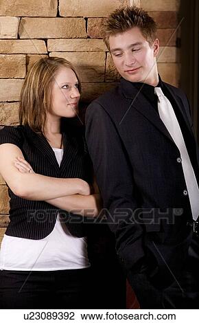 Front view of a couple View Large Photo Image Stock Image - Front view of a couple. Fotosearch