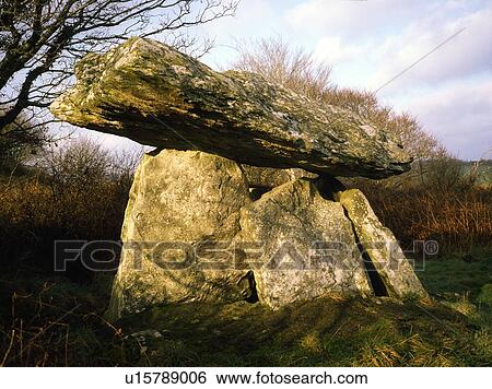 Gaulstown Dolmen, Tramore, Co Waterford, Ireland View Large Photo Image Stock Photograph - Gaulstown Dolmen, Tramore, Co Waterford, Ireland. Fotosearch