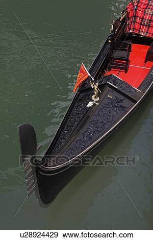 Gondola, Venice, Italy View Large Photo Image Stock Photo - Gondola, Venice, Italy . Fotosearch