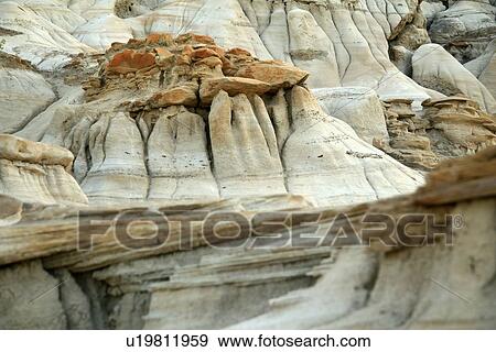 Hoodoos in Drumheller, Alberta View Large Photo Image Stock Photo - Hoodoos in Drumheller, Alberta. Fotosearch