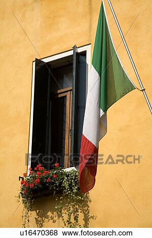 Hotel Ala window, Campo di Santa Maria del Giglio, San Marco District, Venice, Italy View Large Photo Image Stock Photo - Hotel Ala window, Campo di Santa Maria del Giglio, San Marco District, Venice, Italy. Fotosearch