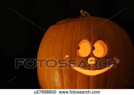 Stock Image - Jack-o'-lantern. Fotosearch