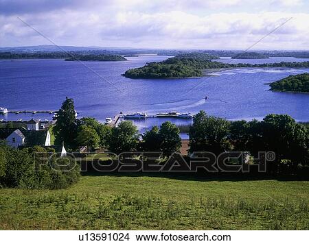 Knockninny in Lower Lough Erne, Fermanagh, Ireland View Large Photo Image Picture - Knockninny in Lower Lough Erne, Fermanagh, Ireland. Fotosearch