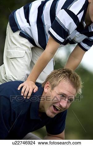 Picture - Man surprised. Fotosearch