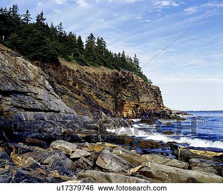 Nova Scotia shoreline View Large Photo Image Stock Photograph - Nova Scotia shoreline. Fotosearch