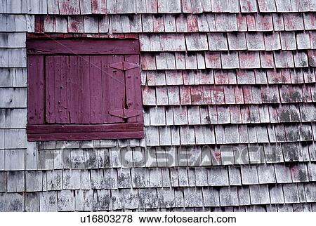 Stock Photo - Old barn window. Fotosearch