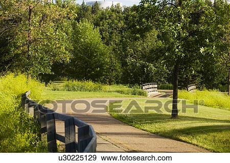 Stock Photo - Road through the country. Fotosearch