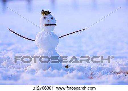 Stock Image - Snowman. Fotosearch