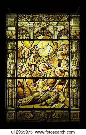 Stock Photography - Stained glass window. Fotosearch